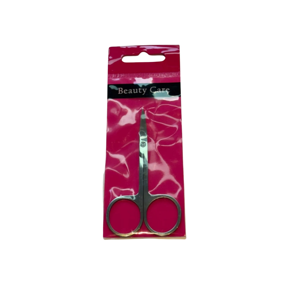 Curved Scissors Small Nail & Eyebrow Cuticle Trimmer Stainless Steel Beauty Tool
