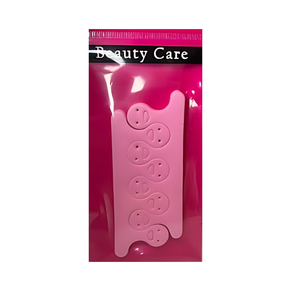 Perfect Pink Pedicure Toe Separators Soft Comfortable & Smudge-Free Nails