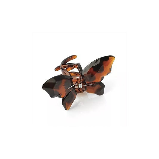 Butterfly Claw Clip Tortoise and Black Shell Hair Accessory for Elegant Styling