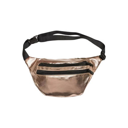Metallic Faux Leather Bum Bag Stylish & Practical Fanny Pack with Zip