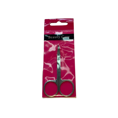 Curved Scissors Small Nail & Eyebrow Cuticle Trimmer Stainless Steel Beauty Tool