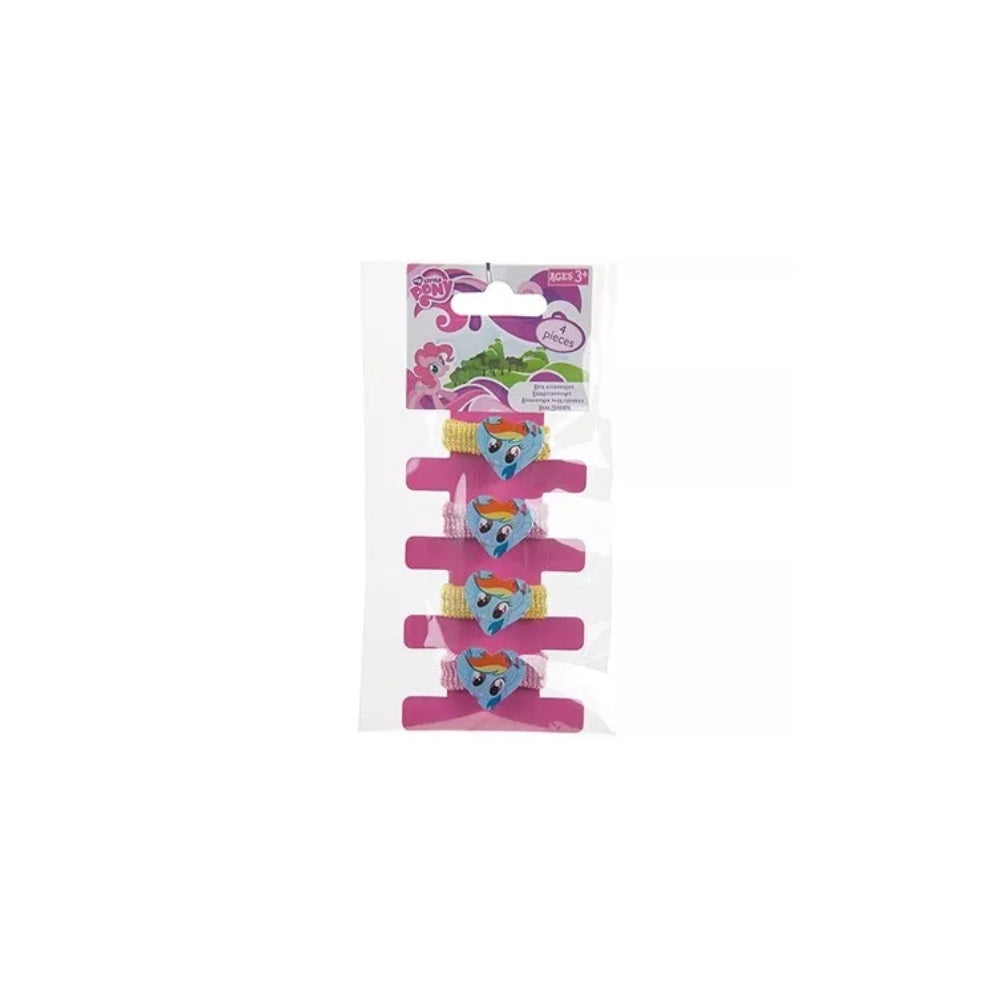My Little Pony Hair Clips & Hair Bands 2-Pack Cute & Colorful Hair Accessories