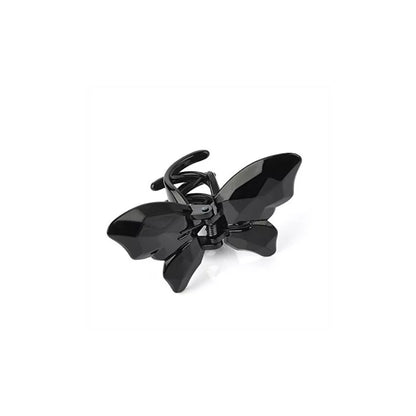 Butterfly Claw Clip Tortoise and Black Shell Hair Accessory for Elegant Styling