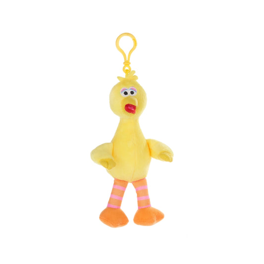 Sesame Street Big Bird Plush Clip On Keyring