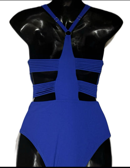 Swimsuit One Piece Blue