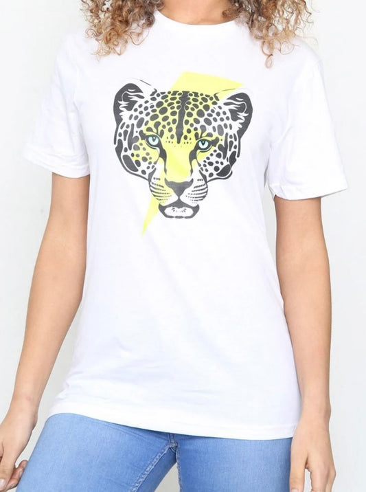 T-Shirt - Short Sleeve - Leopard -