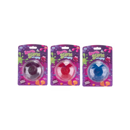 Sparkle Slime with Ring Glittery Fun Slime Toy with Collectible Surprise