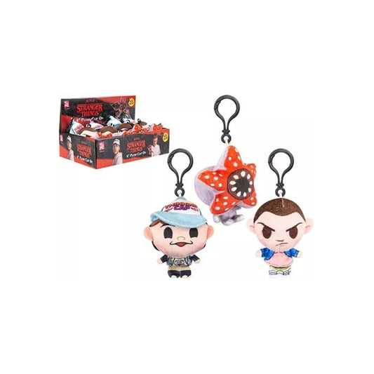 Stranger Things Plush Bag Clip 4" Collectible Key Ring