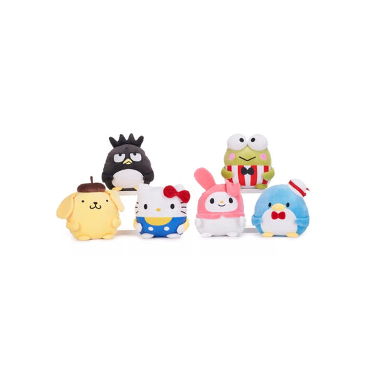 Hello Kitty Squashy Podgies Adorable Collectible Plush - 6 Designs Available