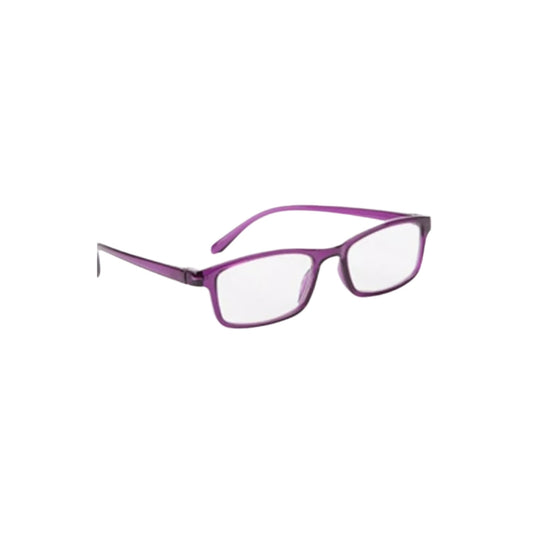Stylish & Comfortable Purple Rectangle Reading Glasses - +1.00 to +3.00